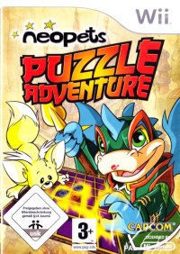 Neopets Puzzle Adventure Wii US box art
